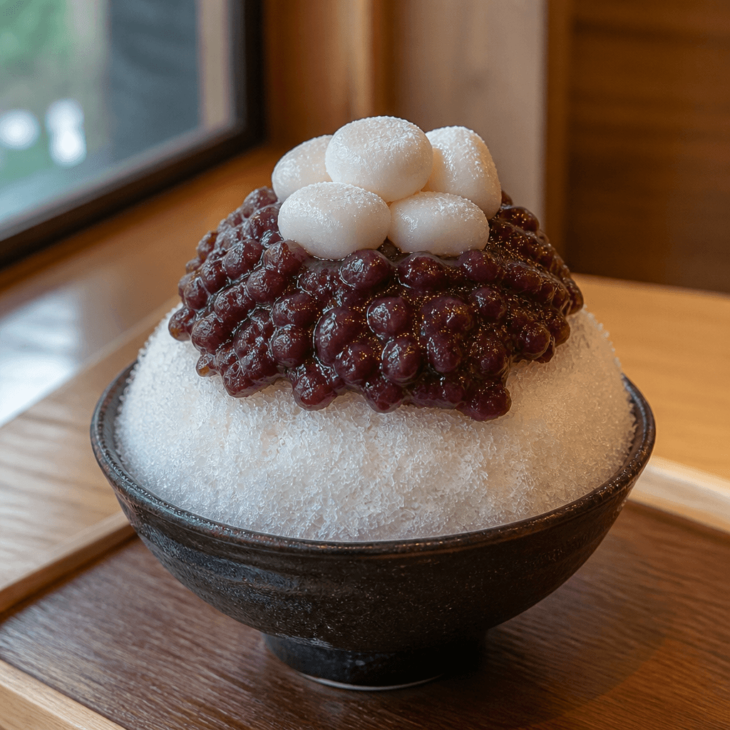 옛날팥빙수